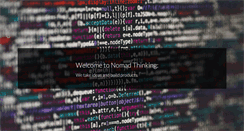 Desktop Screenshot of nomadthinking.com
